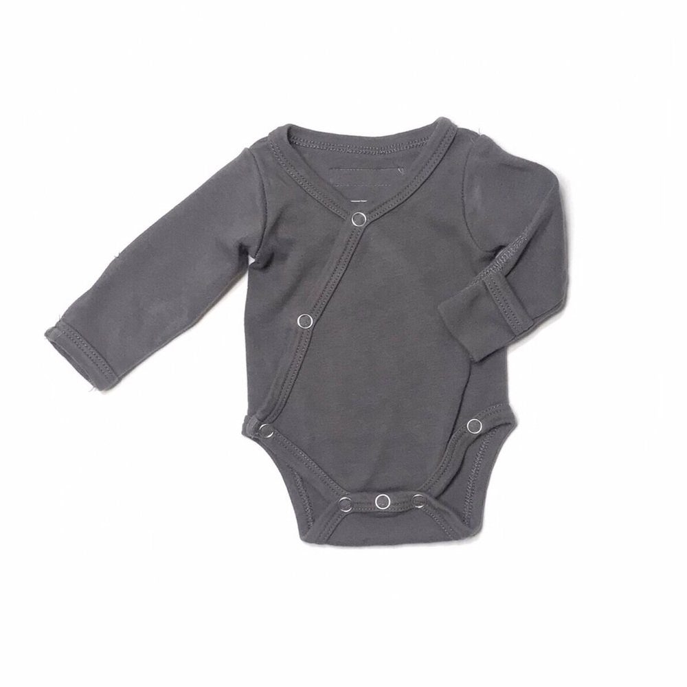🆕 L'ovedbaby Organic Gray Kimono